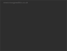 Tablet Screenshot of newcrossgpwalkin.co.uk